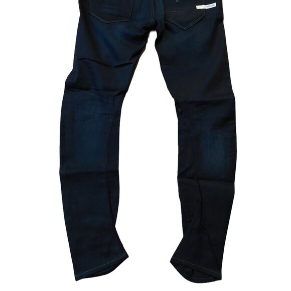G-Star Raw ARC 3D Tapered Cropped Dark Aged INOX Denim Blue Jeans Sz 26 NWT - Picture 7 of 10
